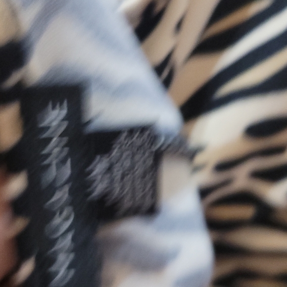 NWT Magazine Animal Tiger Print High Low Dress M - Picture 5 of 6